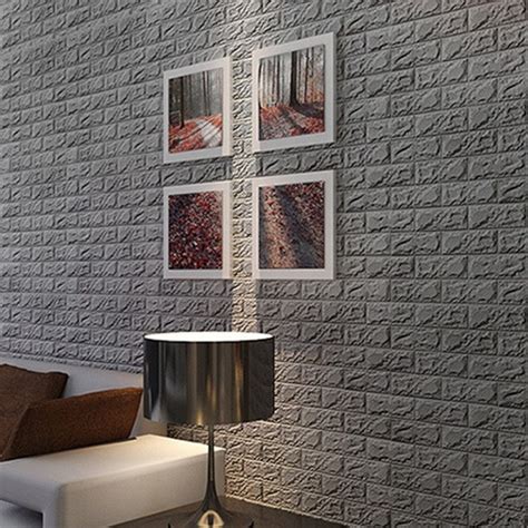 Multicolored Self Adhesive 3d Waterproof Brick Wallpapers Walling Shop