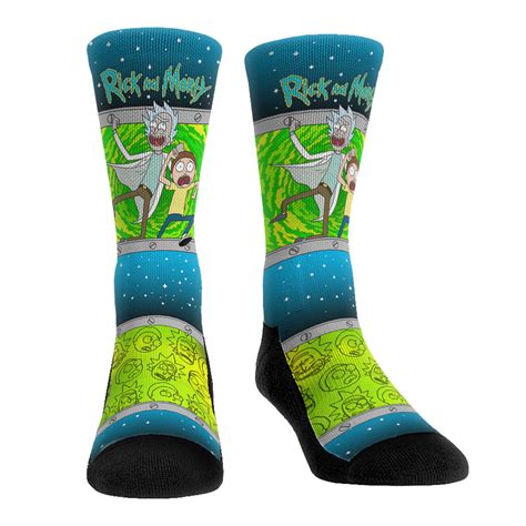 Rick And Morty Socks Showtime Socks Rock Em Socks