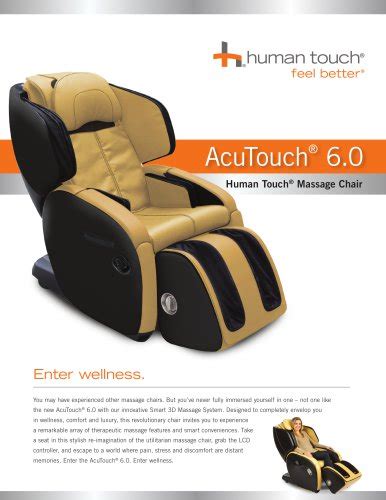 Acutouch® 80 Massage Chair Human Touch Pdf Catalogs Documentation Brochures