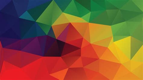 Color Geometry Triangle Pattern Png 2560x1440px Color Geometric