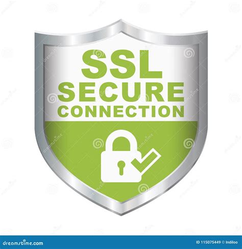 The Secure Connection Icon Transfer And Connection Data Antivirus