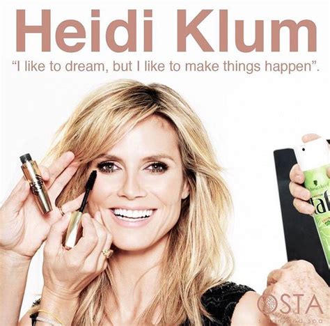 pin by osta salon and spa on celebrity quotes celebration quotes heidi klum celebrities