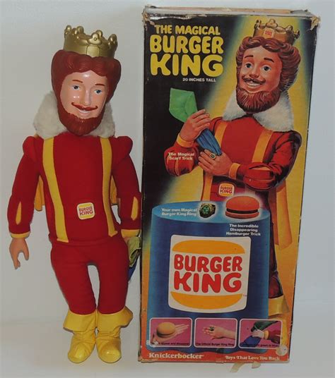 Mint 1980 Burger King 20 Doll Play Set Figure Vintage Fast Food Knickerbocker Ebay