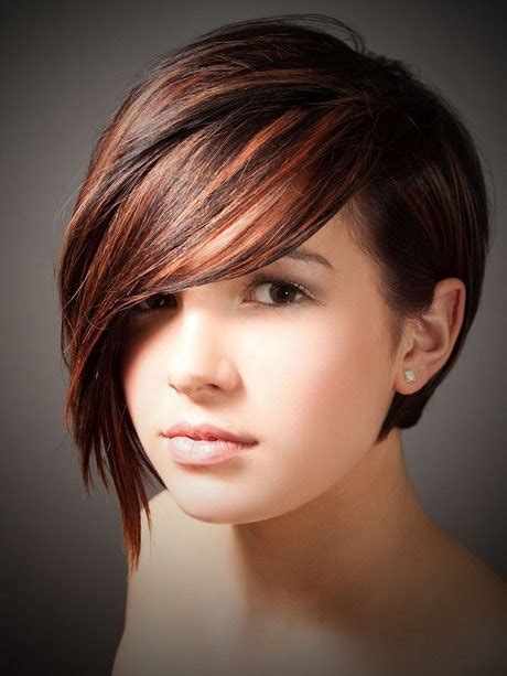Pixie haircut one of the most successful haircuts for thick hair is a pixie hairstyle, with which you can highlight the cheekbones and eyes. New ladies hair cutting styles