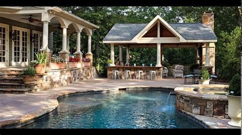 20 Superb Pool with Outdoor Kitchen - Home Decoration and Inspiration Ideas