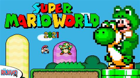 Super Mario World Versão 2021 No Super Nintendo Youtube