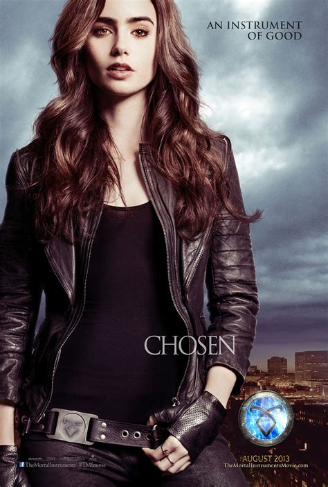The Mortal Instruments City Of Bones Character Poster Clary Fray