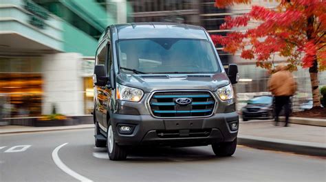 Ford E Transit Debuts As Electric Van With Miles Of Range