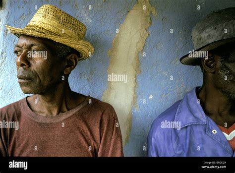 Portrait Of Haitian Man Stock Photo Alamy