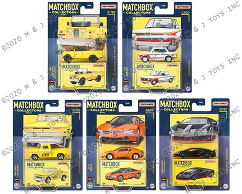 Preorder Matchbox 164 Collectors Superfast G Case Assortment 2021