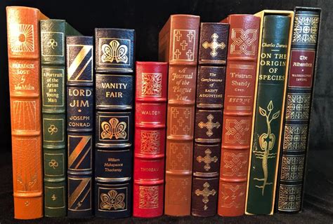 Sold At Auction Various Authors The Classic Novels Of Easton Press 100 Greatest Books Ever