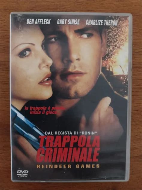 Dvd Film Trappola Criminale Reindeer Games Ben Affleck Charlize Theron