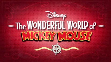 The Wonderful World Of Mickey Mouse On Disney Plus Television