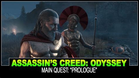 Assassin S Creed Odyssey Campaign Main Quest Prologue YouTube