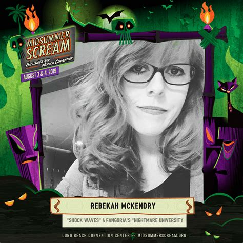 Rebekah Mckendry Midsummer Scream