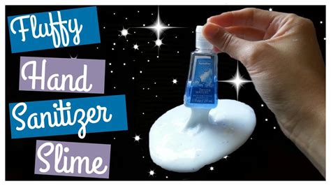 Diy Bath And Body Works Fluffy Hand Sanitizer Slime How To Make Fluffy