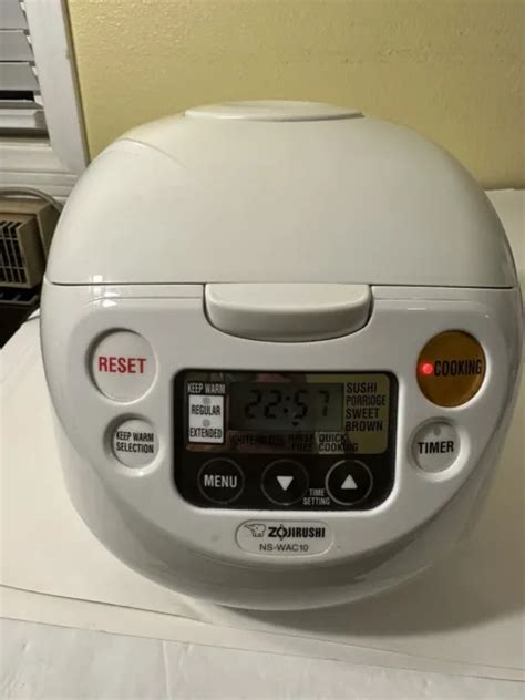 Zojirushi Ns Wac Cup Uncooked Micom Rice Cooker And Warmer Rice