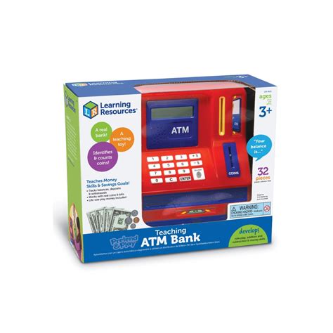 Buy Pretend And Play Teaching Atm Bank Child Ed