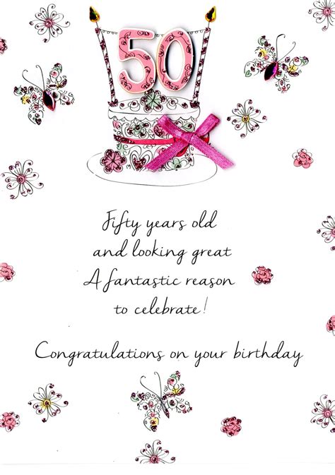 Warmest wishes to my uncle whose toughness always covers his kindness. Female 50th Birthday Greeting Card | Cards | Love Kates