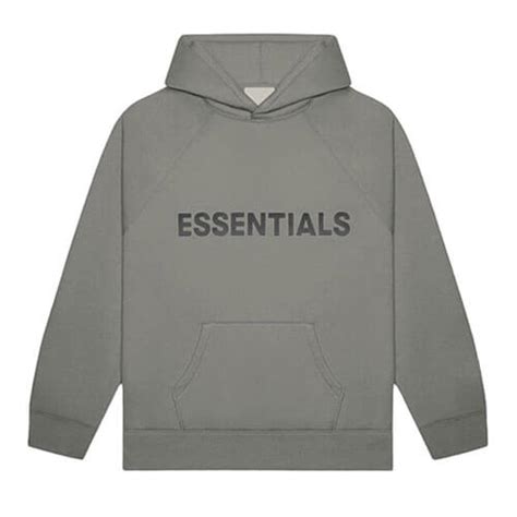 Grey Essentials Hoodie