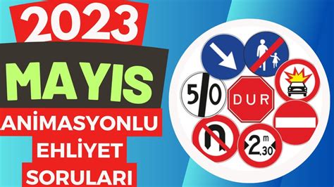 DETAYLI ANLATILDI 2023 MAYIS EHLİYET SORULARI EHLİYET SINAV