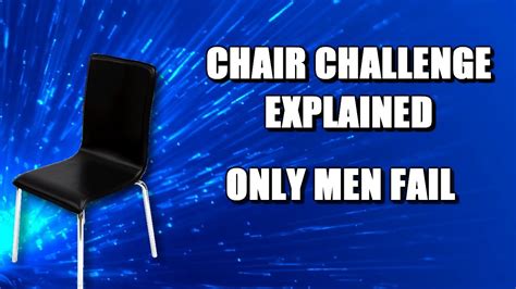 Chair Challenge Explained Youtube