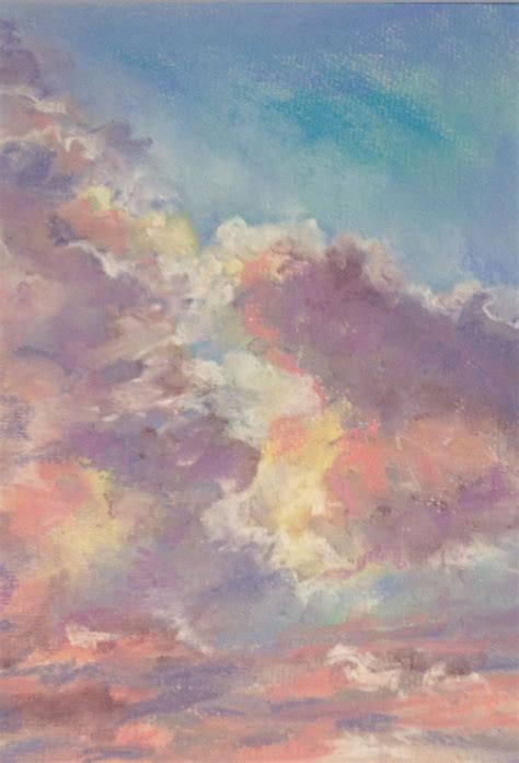 Cloudssky Pastel By Bev Plowman Ảnh Tường Cho điện Thoại Tượng