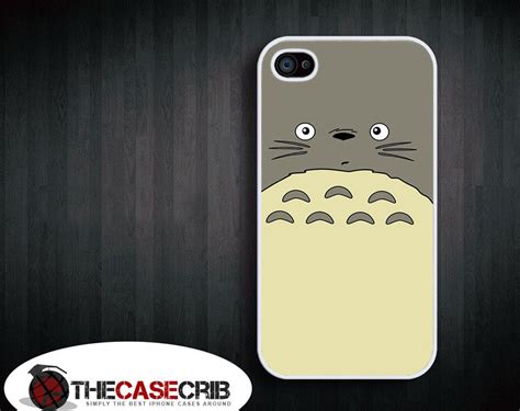 Totoro My Neighbor Iphone 4s And Iphone 4 Case Cover Cool Iphone Cases Iphone 4s Iphone 4 White
