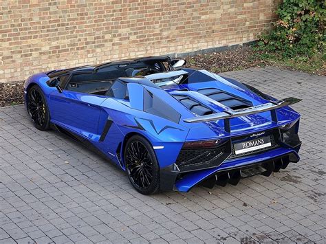 2016 Used Lamborghini Aventador Sv Roadster Blue Nethuns