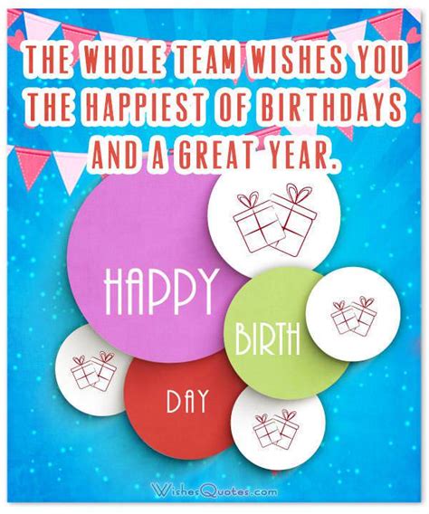 Amazing Birthday Wishes To Inspire Your Employees By Wishesquotes