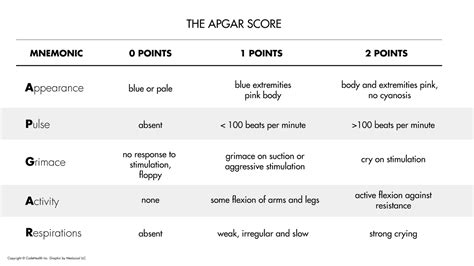 The Apgar Score With Printable Sheet Nicu Nurse Educa