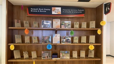 Redpath Book Display Summer Fling With A Book The Mclennan Post