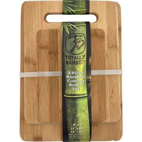 Totally Bamboo 3 Piece Cutting Board Set Canadawide Liquidations
