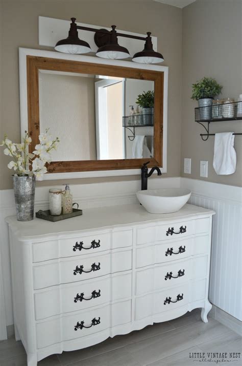 If you plan to spend some time in a bathroom, then flooring laminate can be a smart choice. Farmhouse Master Bathroom Reveal - Little Vintage Nest