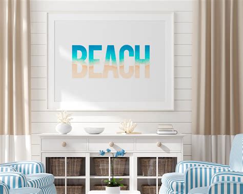Beach Wall Art Beach House Decor Printable Wall Art Etsy