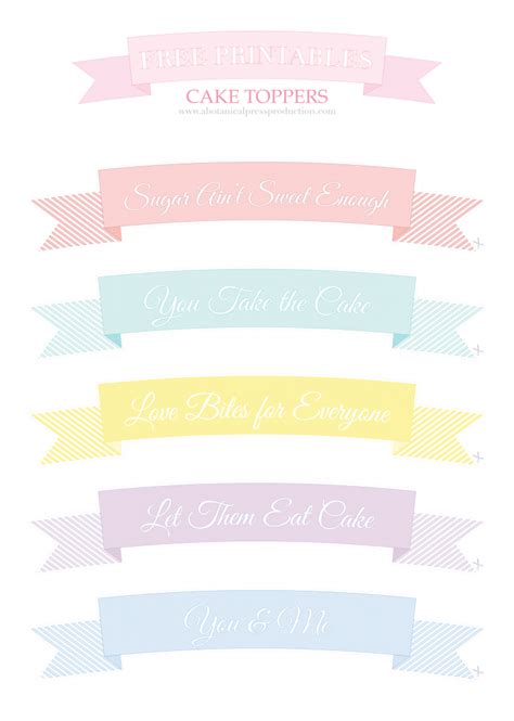 Garden lovers will be delighted to have their birthday cupcakes decorated with. Free Printable Wedding Cake Toppers | Unicorn birthday cake, Free wedding printables, Printable ...