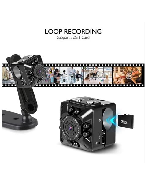 This camera reads the dots from the projector and captures an image. Mini 1080P HD Camera Remote Motion Detection Night Vision ...