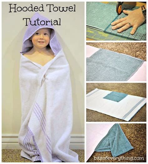Free Sewing Pattern For Hooded Towel This Is A Great Beginner Project