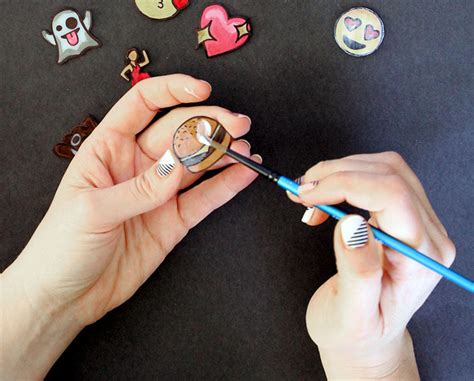 Diy Enamel Lapel Pins Diy Sweet Shop Lapel Pins Persia Lou The Enamel Is Then Added Onto The