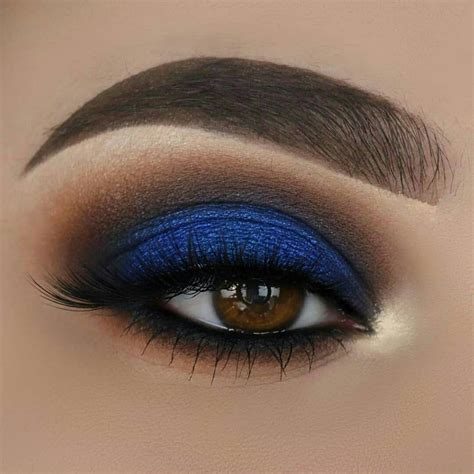 Makeupartists Worldwide™ On Instagram “do You Dare With This Blue Smokey Look Follow The Step