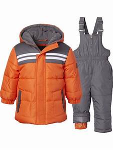 Ixtreme Baby Toddler Boy Double Stripe Winter Jacket Coat Snow Bib