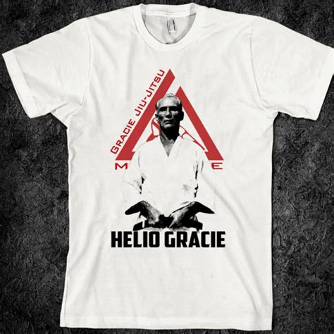 Helio Gracie Martial Art Legend Brazilian Jiu Jitsu T Shirt