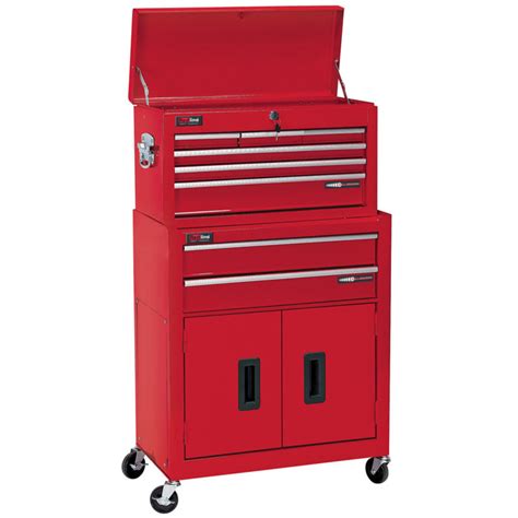 Draper Redline 8 Draw Combined Roller Cabinet And Tool Chest