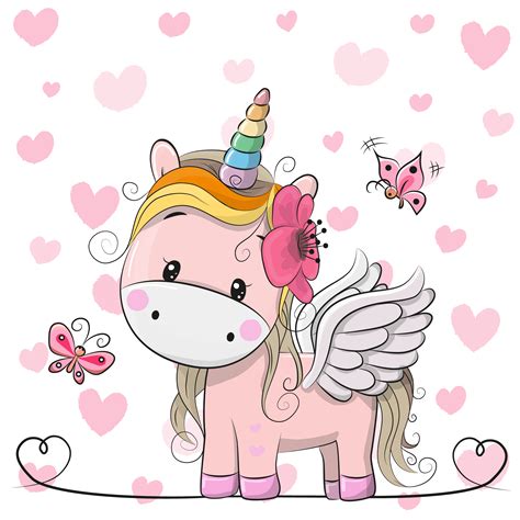 Imagenes De Unicornios Animados Unicorn Shower Greeting Card Cute