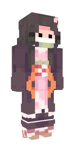 Nezuko Kamado But Its Hd Minecraft Skin Images And Photos Finder