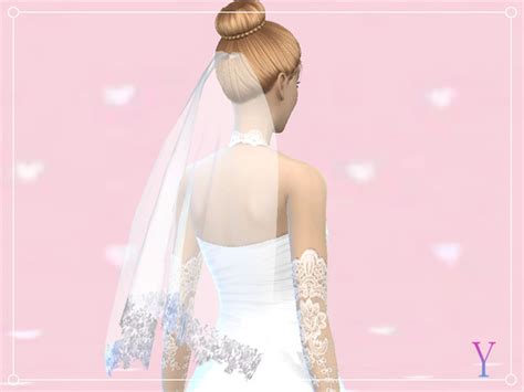 Wedding Veil By Elza·scarlet At Tsr Sims 4 Updates