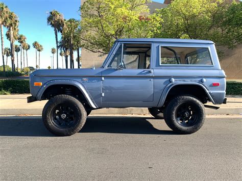 1973 Restored Ford Bronco Custom Classic Ford Bronco Restorations By
