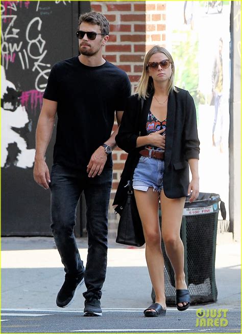 Theo James And Girlfriend Ruth Kearney Couple Up In Big Apple Photo