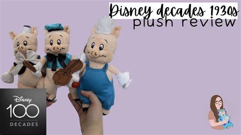 The Disney Decades Collection S Disney Plush Review Youtube