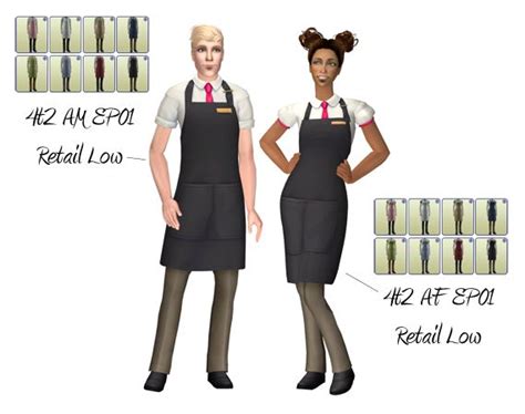 Mdpthatsme Sims Chef Clothes Sims 2